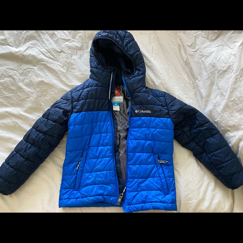 Columbia Boys Powder Lite Omni-Heat Hooded Jacket